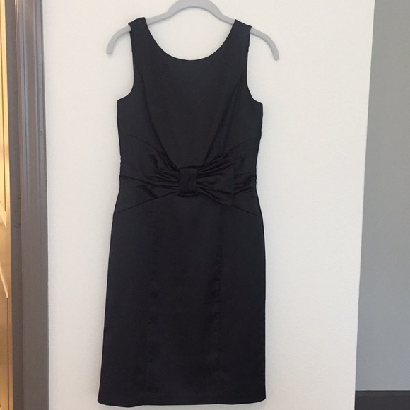 White House Black Market Dresses & Skirts - Black Satin Sheath *New w/ tag